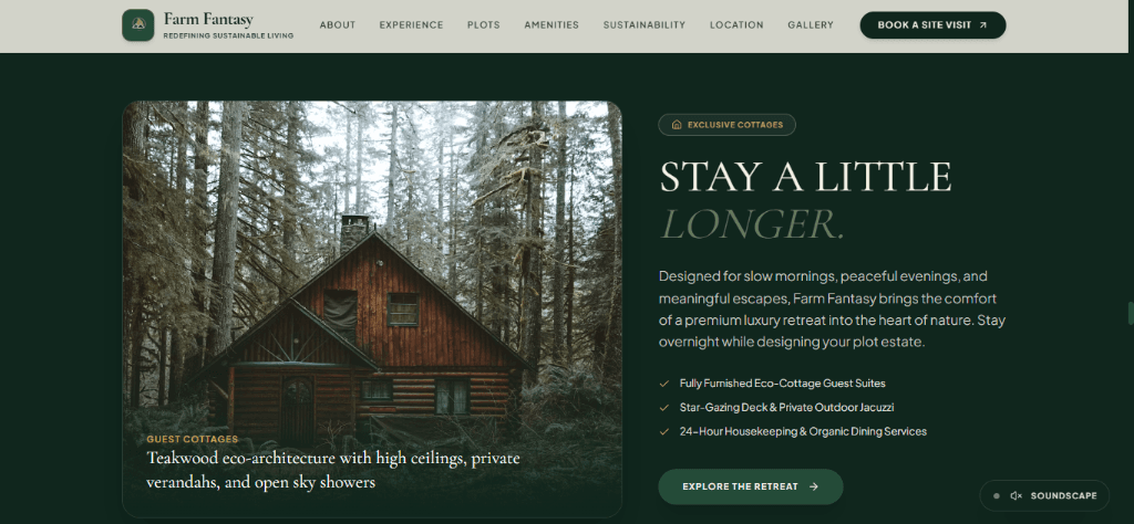 Farm Fantasy — Nature Estate Platform screen 3